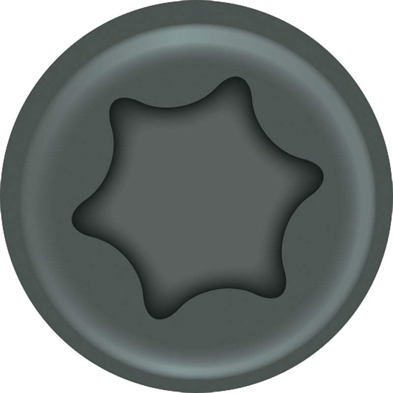 ProFIT 297159 Deck Screw, #9 Thread, 2-1/2 in L, Coarse Thread, Bugle Head, Star Drive, Sharp Point, Coated