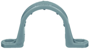 Carlon E977EC-CTN Conduit Clamp, 3/4 in, 2-13/32 in L, PVC, Gray, 20/PK