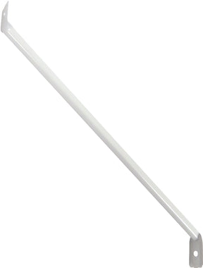 ClosetMaid 1103 Support Bracket, 12 in L, 2 in H, Steel, White, Pack of 100