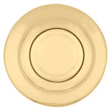 Kwikset 488T 3 V1 Dummy Knob, 1-7/8 in Dia Knob, Zinc, Polished Brass