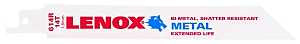 Lenox 20564614R Reciprocating Saw Blade, 3/4 in W, 6 in L, 14 TPI