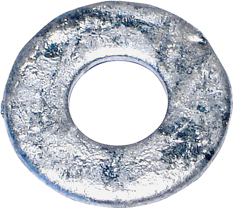 Midwest Fastener 05625 Flat Washer, 1/4 in ID, 0.73 in OD, 0.08 in Thick, Steel, Hot-Dipped Galvanized, 2 Grade
