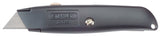 STANLEY 10-099 Utility Knife, 2-7/16 in L Blade, 3 in W Blade, Straight Handle, Gray Handle