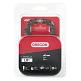 Oregon L81 Chainsaw Chain, 20 in L Bar, 0.63 in, 0.325 in TPI/Pitch, 81-Link