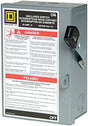 Square D L221N Safety Switch, 2-Pole, 30 A, 240 V, DPST, Lug Terminal