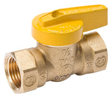 ProLine Series 110-523HC Gas Ball Valve, 1/2 in Connection, FPT, 200 psi Pressure, Manual Actuator, Brass Body