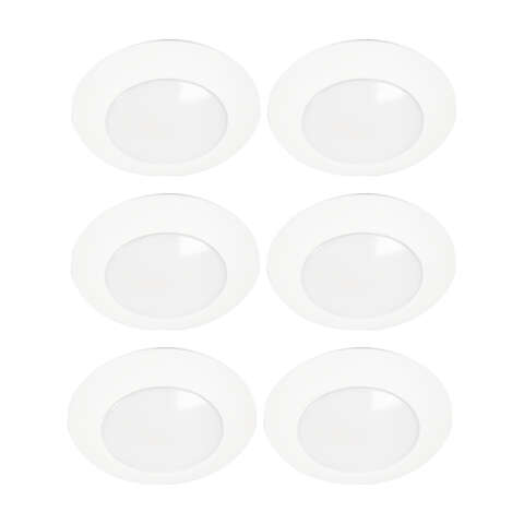 Halo White 6 in. W Aluminum LED Retrofit Downlight 15.7 W