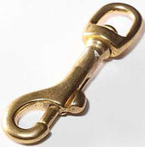 Baron 5025B-1/2 Bolt Snap, 1/4 in Snap Opening, 3 in L Dimensions, 80 lb Working Load, Bronze