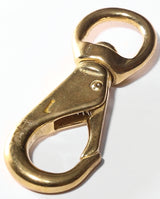 Baron 251BT-2 Quick Snap, 1/2 in Snap Opening, 3-3/4 in L Dimensions, 60 lb Working Load, Solid Bronze, Polished