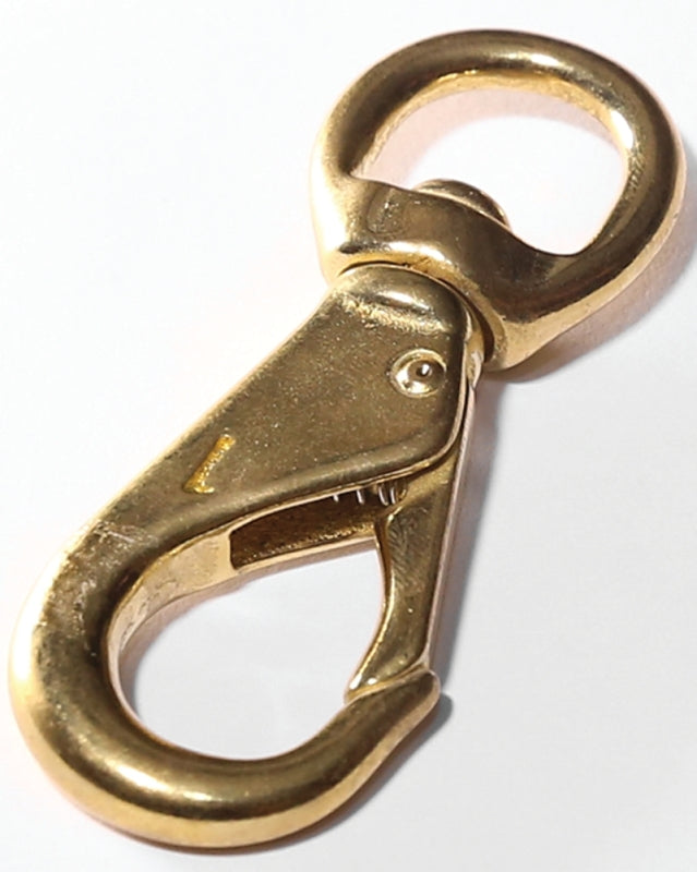 Baron 251BT-1 Quick Snap, 60 lb Working Load, Bronze, Polished