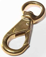 Baron 251BT-3 Quick Snap, 1/2 in Snap Opening, 4-9/16 in L Dimensions, 198 lb Working Load, Solid Bronze