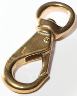 Baron 251BT-3 Quick Snap, 1/2 in Snap Opening, 4-9/16 in L Dimensions, 198 lb Working Load, Solid Bronze