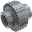 NDS U-0500-S Pipe Union, 1/2 in, Slip-Joint, Gray, SCH 80 Schedule, 150 psi Pressure