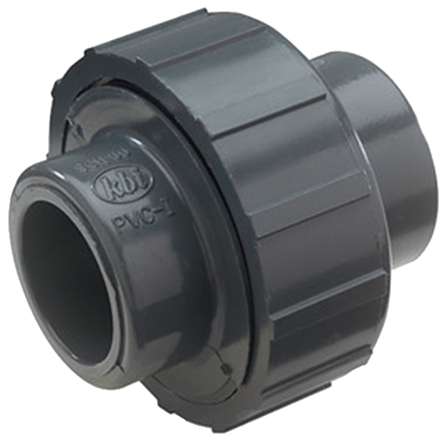 NDS U-1000-S Pipe Union, 1 in, Slip-Joint, Gray, SCH 80 Schedule, 150 psi Pressure
