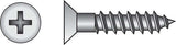 HILLMAN No. 6 X 3/4 in. L Phillips Zinc-Plated Coarse Wood Screws 100 pk