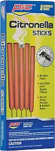 PIC CIT-STK Insect Repellent, Stick, Citronella