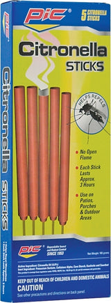 PIC CIT-STK Insect Repellent, Stick, Citronella