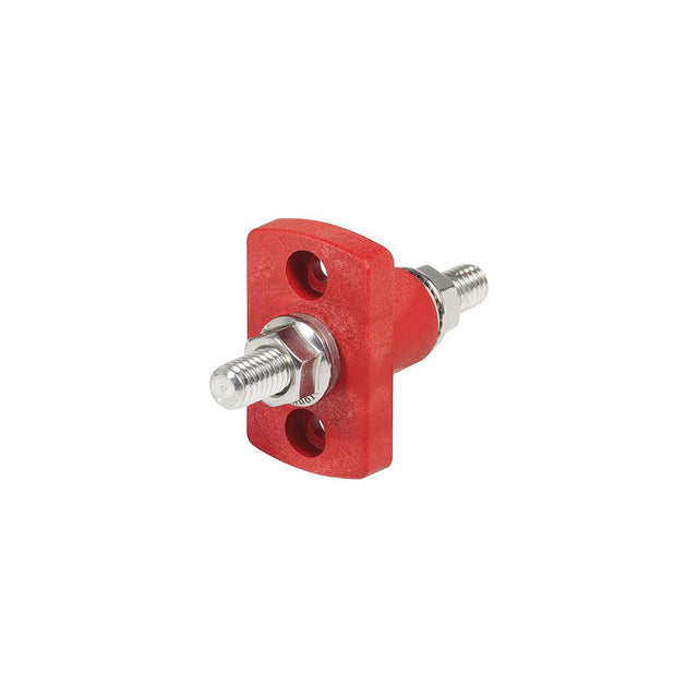 Terminal Feed Thru 3/8 Sm Red