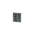 Weather Deck Fuse Panel 4 Pos Gray