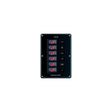 Blue Sea 4322 Water-Resistant Circuit Breaker Switch Panel, 6 Position