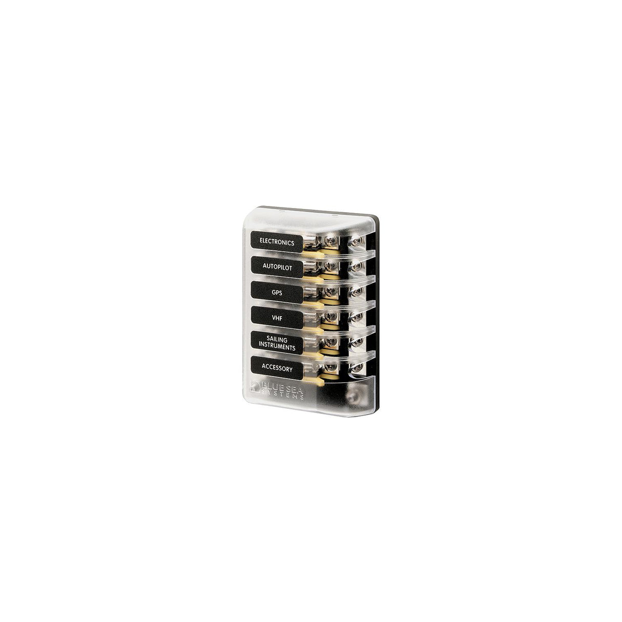 Fuse Block AGC 6 Cir w/Groun