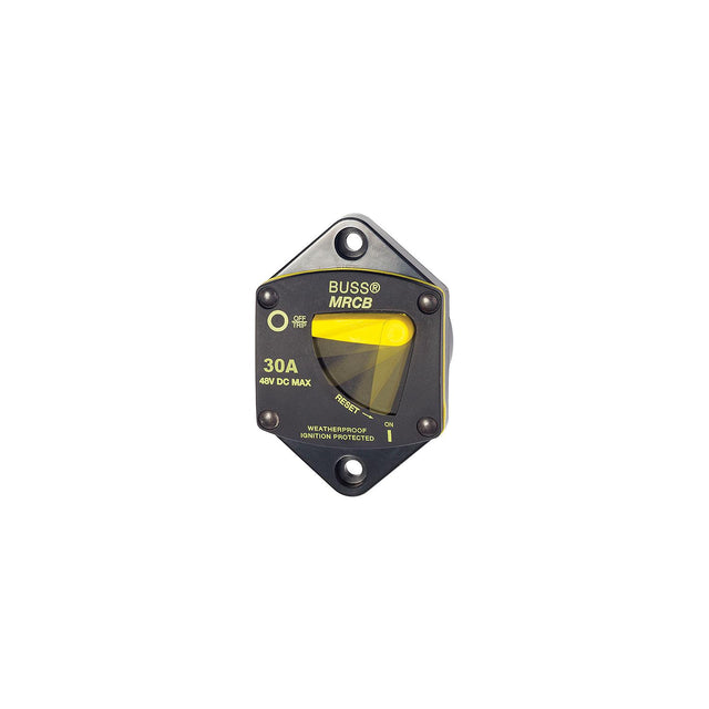 Blue Sea Systems 7036 187 Series DC Circuit Breaker - Panel Mount, 30 Amps