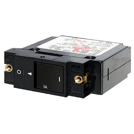 Blue Sea A-Series Flat Rocker Circuit Breaker, Single Pole Flat, 10 amps