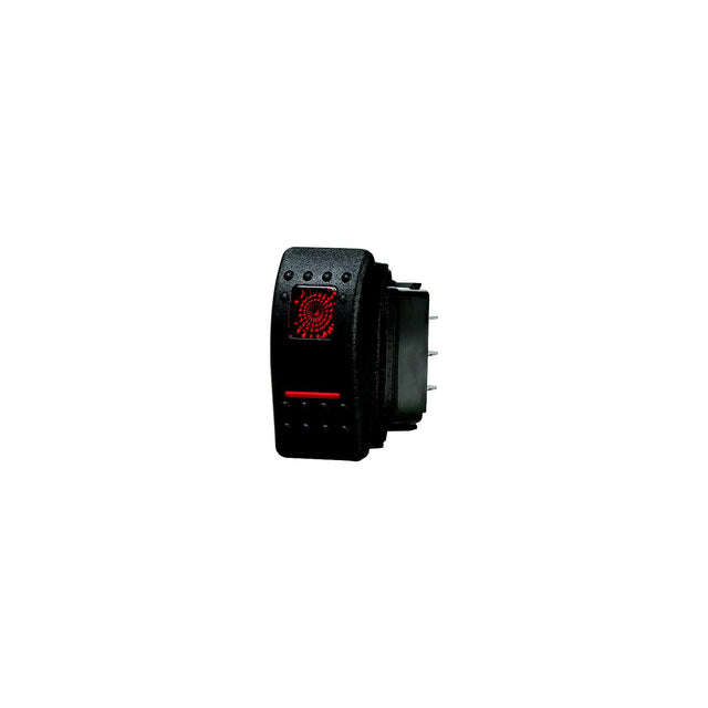 Blue Sea 7936 Water Resistant Contura II Switch, Black, On-Off-On