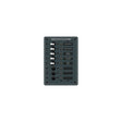Blue Sea Systems 8023 Traditional Metal DC Circuit Breaker Panel - 8 Positions