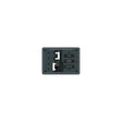 Blue Sea Systems Traditional Metal Circuit Breaker Panel - 120V AC Toggle Source Selector