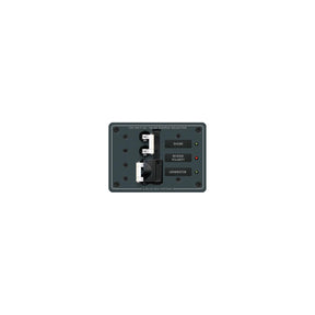 Blue Sea Systems Traditional Metal Circuit Breaker Panel - 120V AC Toggle Source Selector