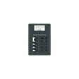Blue Sea Systems 8043 Traditional Metal Circuit Breaker Panel - AC Main + 3 Positions, AC Voltmeter