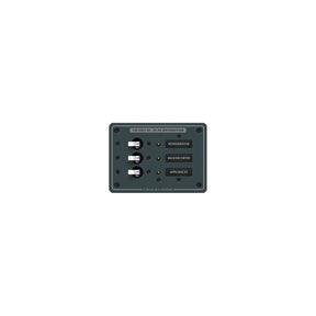 Blue Sea Systems 8058 120V AC 3 Position Circuit Breaker Panel
