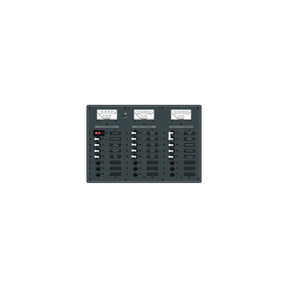 Blue Sea Systems 8084 AC Main + 6 Positions/DC Main + 15 Positions Circuit Breaker Panel