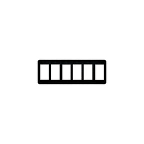 6 POS SWITCH MNT BLOCK