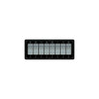 Blue Sea Systems 8261 Contura Water Resistant 12V DC 8 Position Panel, Gray