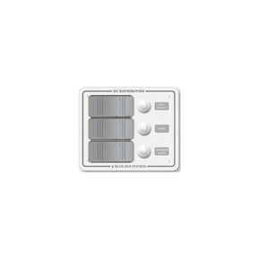 Blue Sea Systems Contura Water Resistant 12V DC 3 Position Circuit Breaker Panel