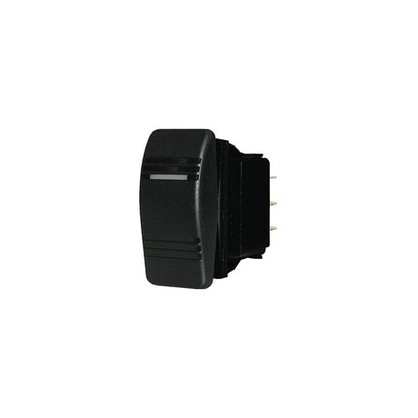 Blue Sea 8282 Water Resistant Contura III Switch, Black, Off-On