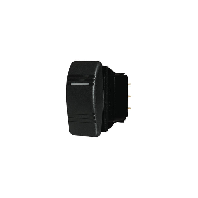 Blue Sea 8282 Water Resistant Contura III Switch, Black, Off-On