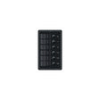 Blue Sea Systems 8373 Water Resistant Circuit Breaker Panel 6 Positions-Black