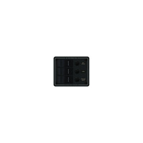 Blue Sea Systems Contura Water Resistant 12V DC 3 Position Circuit Breaker Panel