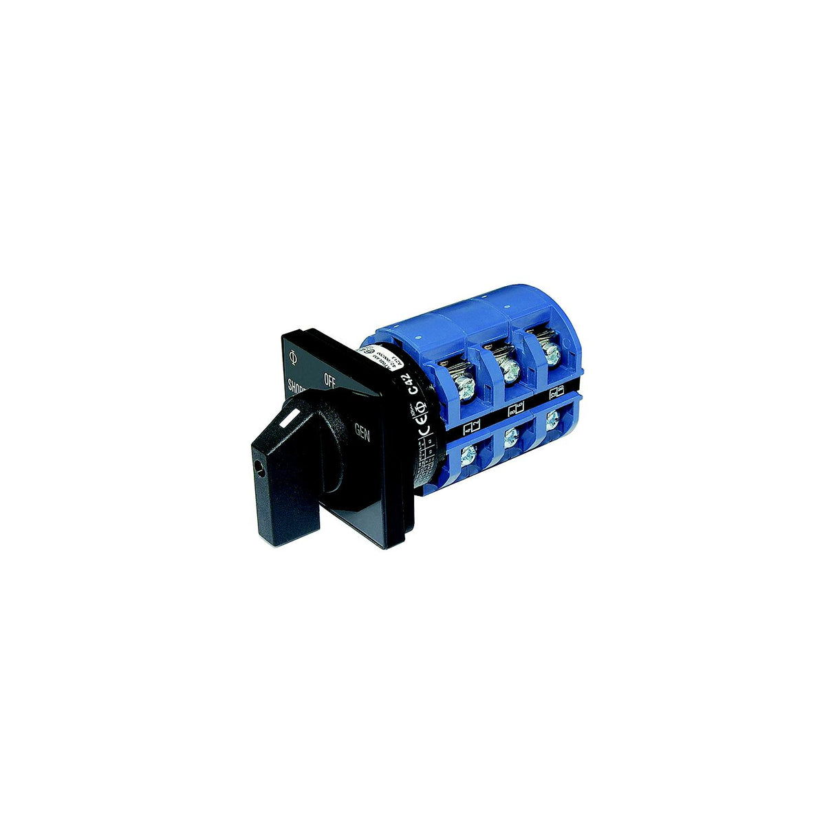 Blue Sea Systems 9011 AC Rotary Switch - OFF + 2 Positions 65A, 3 Pole