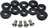 Danco 80790 Flat Faucet Washer Assortment, 13/32 in Dia, Rubber, For: Quick-Opening Style Faucets