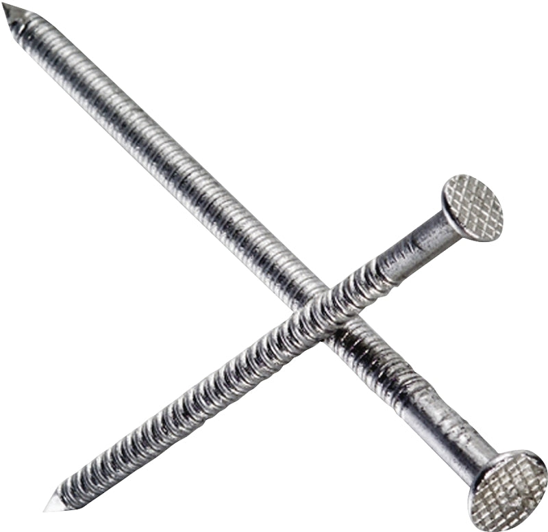 Simpson Strong-Tie S16PTDB Deck Nail, 16D, 3-1/2 in L, Bright, Full Round Head, 304 Stainless Steel