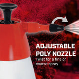 Chapin 1002 Air Sprayer, Cone Nozzle, Plastic