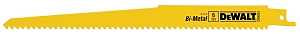 DEWALT DW4803 Reciprocating Saw Blade, 3/4 in W, 9 in L, 6 TPI