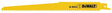 DEWALT DW4803 Reciprocating Saw Blade, Applicable Materials: Wood, 3/4 in W, 9 in L, 6 TPI