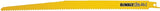 DEWALT DW4804 Reciprocating Saw Blade, Applicable Materials: Wood, 3/4 in W, 12 in L, 6 TPI