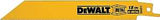 DEWALT DW4811 Reciprocating Saw Blade, 3/4 in W, 6 in L, 18 TPI