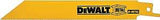 DeWALT DW4812 Reciprocating Saw Blade, 4 in L, 24 TPI